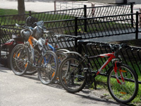 А пустят ли нас в номера со всем этим... (перед отелем)