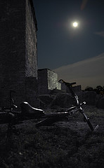 Велосипед в лунном свете :)