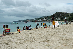 И вот так бывает. Местные в выходной.